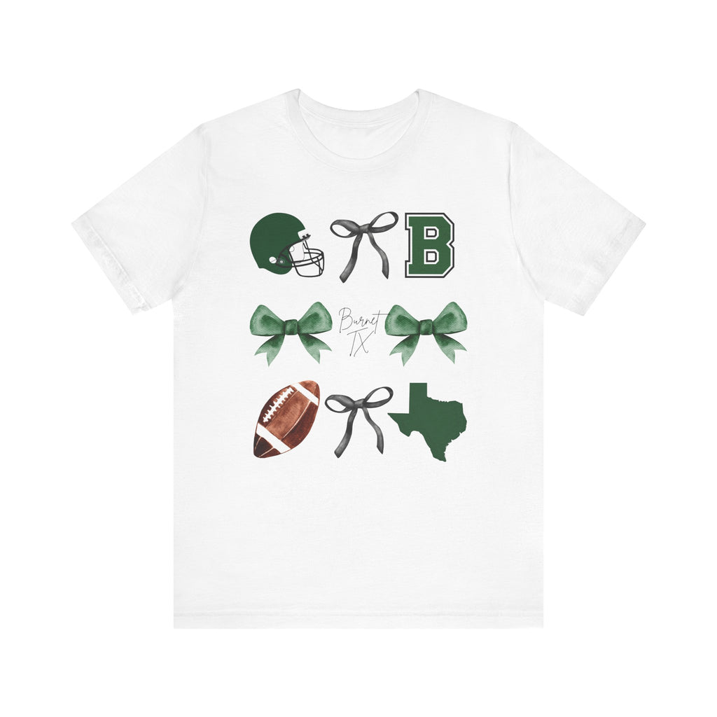 Burnet Football Fan- Bows
