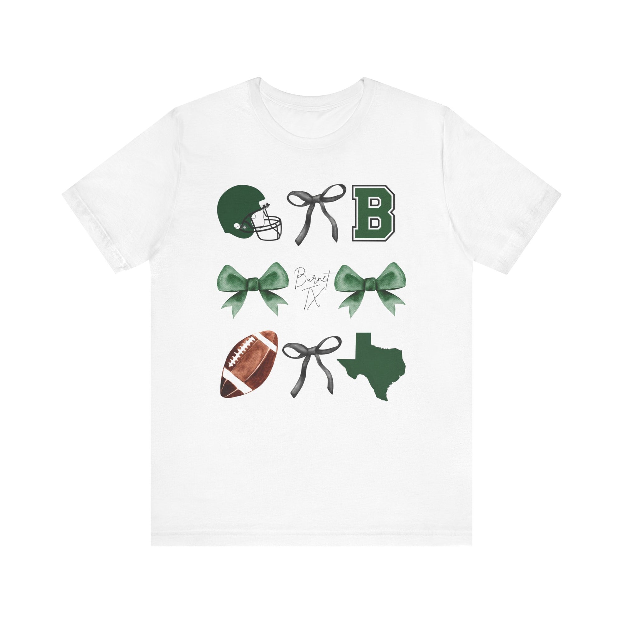 Burnet Football Fan- Bows