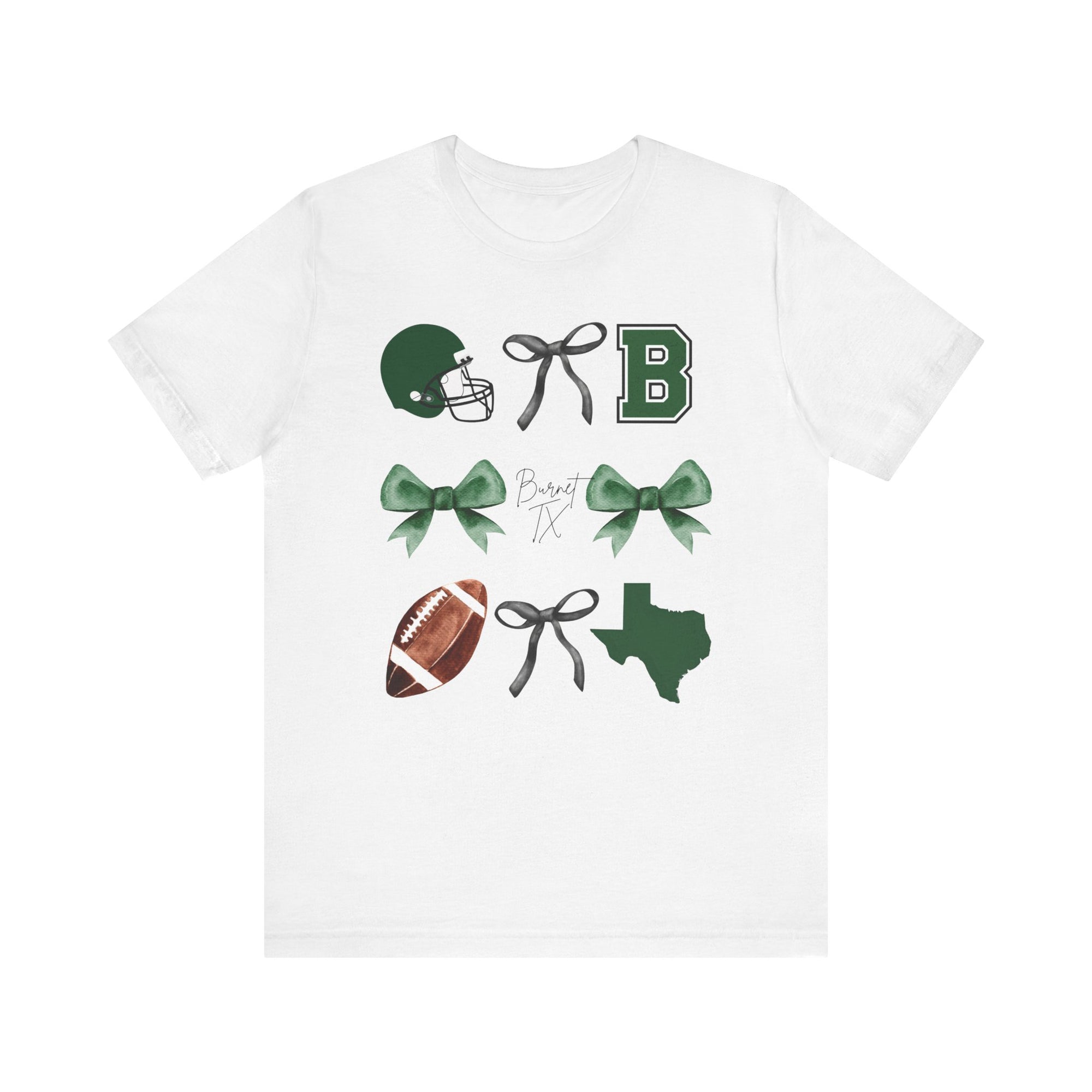 Burnet Football Fan- Bows
