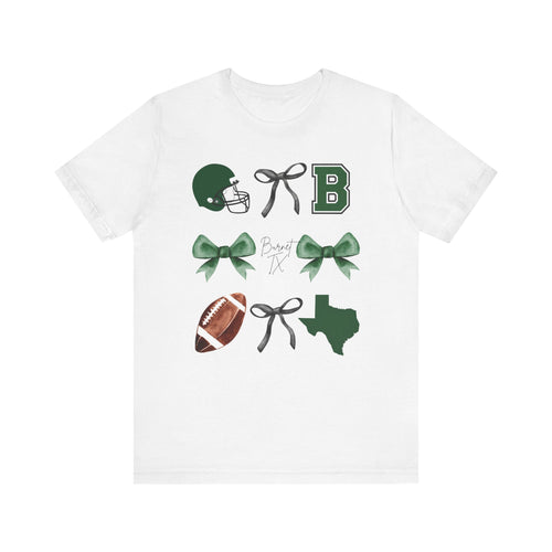 Burnet Football Fan- Bows