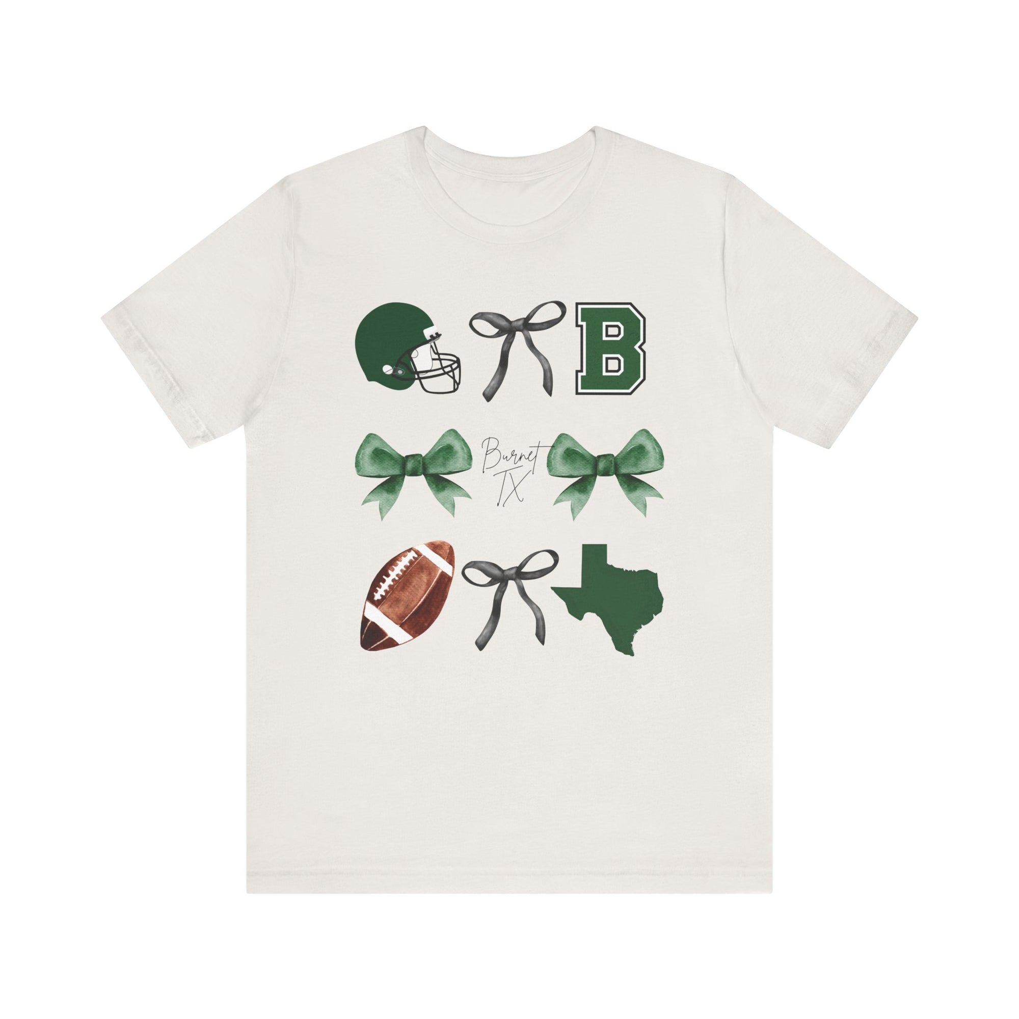 Burnet Football Fan- Bows