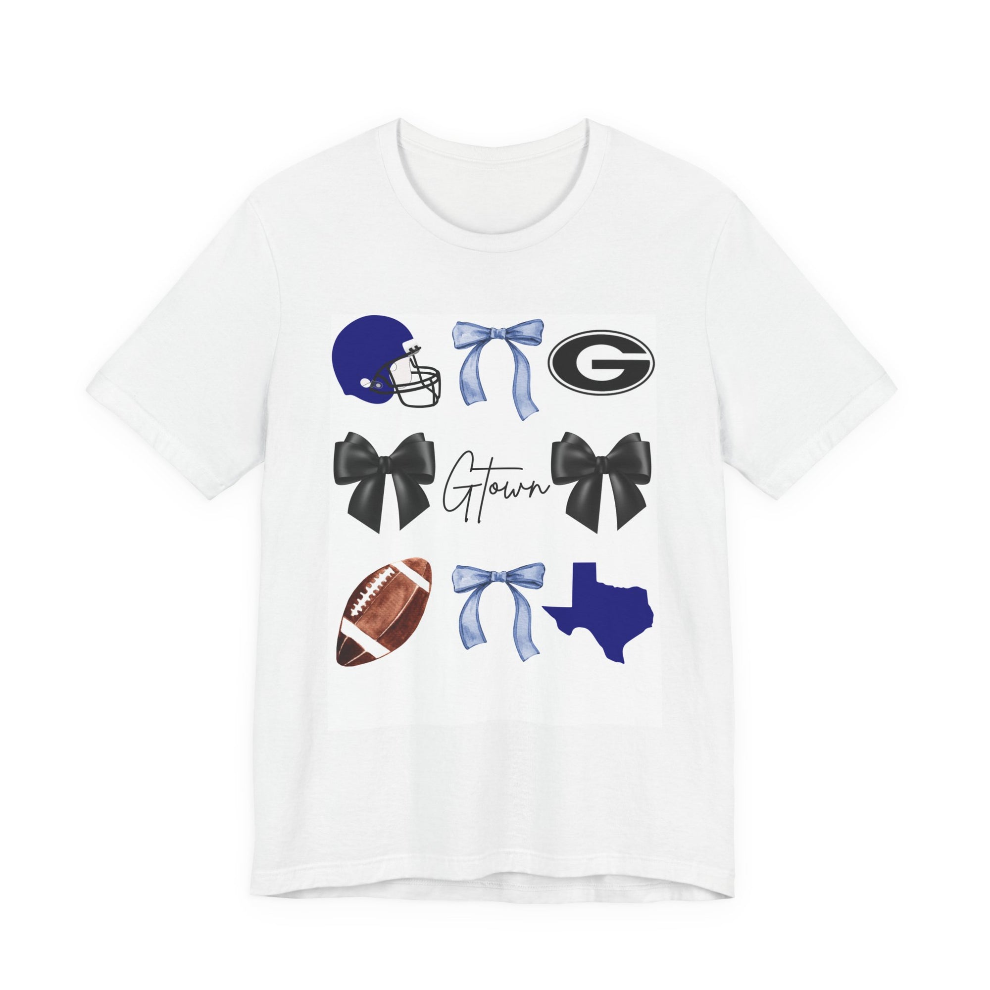 Georgetown Football Fan-Bows